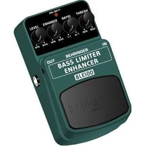  Behringer BLE100 Bass Limiter/Enhancer Pedal Single Bass Effect 
