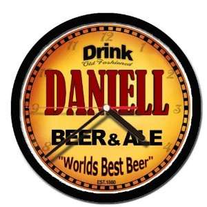  DANIELL beer ale wall clock 
