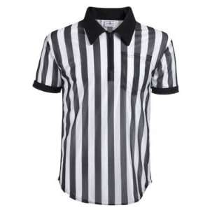  Football Referee Jersey 100% Polyester Mesh   Adult Short 