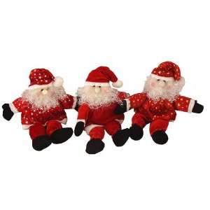  Club Pack of 36 Plush Santa Claus Christmas Ornaments with 