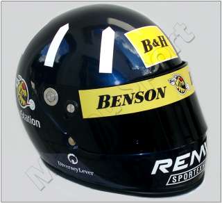 Damon Hill 1999 F1 Season Scale 11 Replica Helmet. Real Photographic 