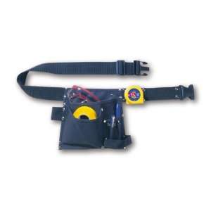   Gear 4105 5 Pocket Nail/Tool Bag with Belt, Black