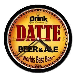  DATTE beer ale wall clock 
