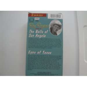  Roy Rogers: The Bells of San Angelo and Eyes of Texas VHS 