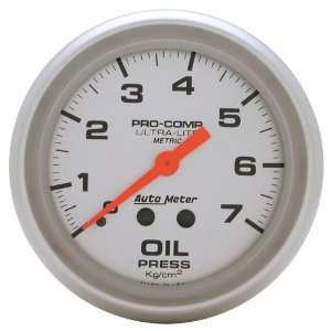 Auto Meter 4421 J 2 5/8 Mechanical Oil Pressure Gauge 