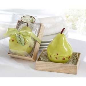  The Perfect Pair Pear Timer in Wooden Gift Box   Set of 
