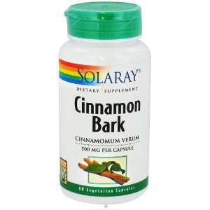  Solaray   Cinnamon Bark 500 mg.   60 Capsules Health 