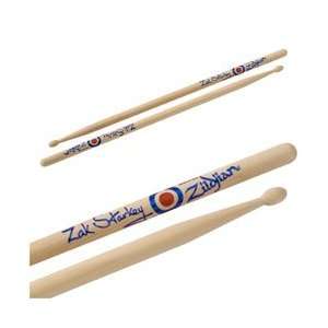  Zak Starkey Signature Hickory Wood Tip Drumsticks Musical 