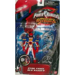   Operation Overdrive Gyro Force Red Ranger by Ban Dai Toys & Games