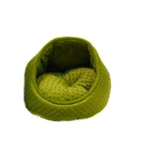  Happy Tails Kitty Arena Bed, Green: Pet Supplies