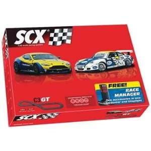  SCX   1/32 C3 GT Race Set w/Race Manager, Analog (Slot 