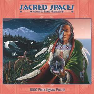   Spaces   Journey To Sacred Mountain 1000 Piece Puzzle Toys & Games