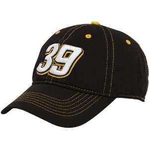 #39 Ryan Newman Black Big Number Adjustable Hat Sports 