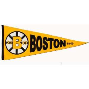  Boston Bruins   Vintage Hockey (Pennants): Sports 
