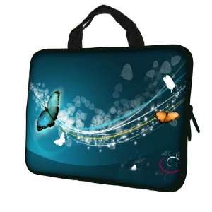  17.3 Laptop Sleeve with Hidden Handle Notebook Bag Carrying Case 