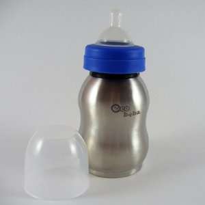  Stainless Steel 12 oz. Baby Bottle in Blue [Set of 2 