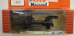 Roco Minitanks 1/87 HO Mercedes DL 22 Fire Truck 418  