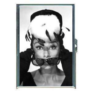  Audrey Hepburn Sunglasses Hat ID Holder, Cigarette Case or 