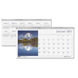    House of Doolittle Scenes Desktop Tent Calendar: Office Products