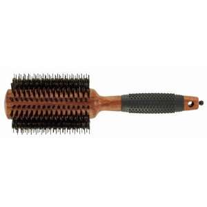   Crystal Ion Round Wood Boar Brushes, Rosewood Finish (Large) Beauty