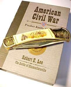 Robert E. Lee ~ Civil War Pocket Knife ~ American Mint  