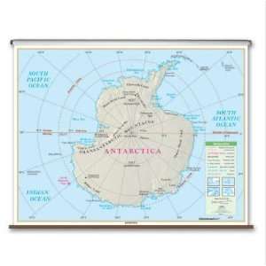  Universal Map 2850427 Antarctica Essential WallMap 