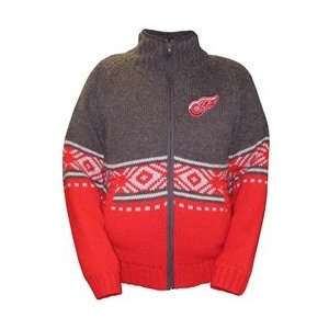 III Detroit Red Wings Heavy Full Zip Sweater   Detroit Red Wings 