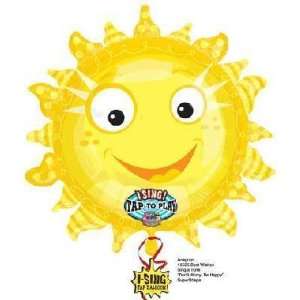  Best Wishes Balloons   Sun Super Shape Sing A Tune Toys 
