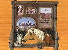 rivers edge new four photo horse picture frame gift 468