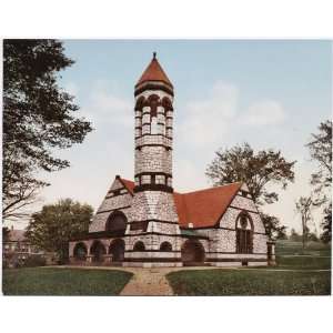  Reprint Rollins Chapel, Dartmouth College 1900