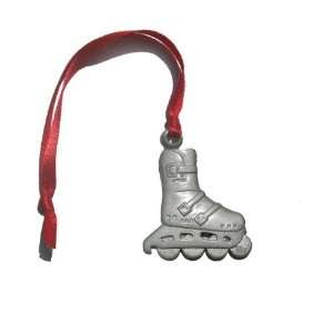  Roller Blade   Pewter Christmas Ornament Sports 
