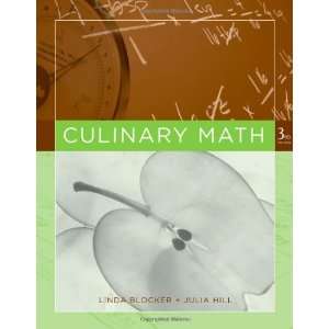  Culinary Math [Paperback] Linda Blocker Books