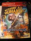 Destroy All Humans Playstation PS 2 Used Video Game