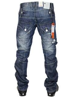 MENS BLUE POLICE 303199 DETROIT TAPERED JEANS ALL SIZES  