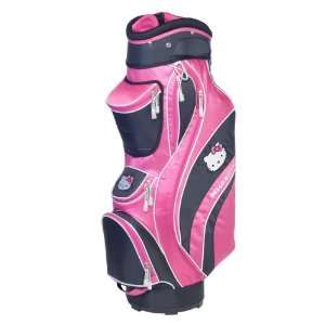   Hello Kitty Golf Mix & Match Cart Bag Black/Pink: Sports & Outdoors
