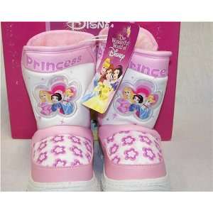  Disney Princess Childrens Boots Size 6 