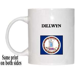    US State Flag   DILLWYN, Virginia (VA) Mug 