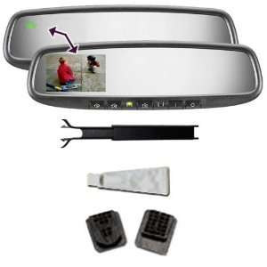   Dim Mirror 3.5 Camera Display/Homelink/Compass/PRNDL Light Automotive