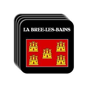 Poitou Charentes   LA BREE LES BAINS Set of 4 Mini Mousepad Coasters