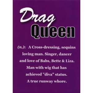 Drag Queen, Magnet, 2.5x3.5:  Home & Kitchen