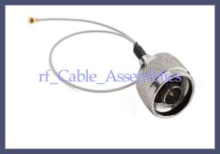 IPX / u.fl to N male RF pigtail cable for Mini PCI  