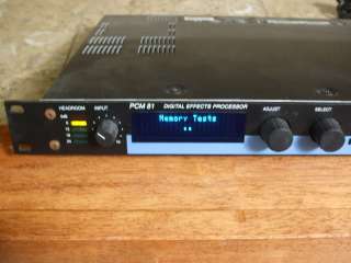 Lexicon PCM 81 Digital Effects Processor with card pcm80  