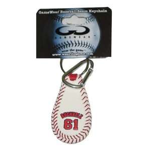 Game Wear Buchholz Keychain   Boston Red Sox  Sports 