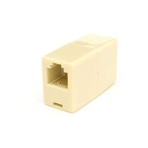  RJ11 Modular Coupler   Straight Through   4 Conductor 