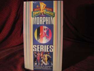 Mighty Morphin Power Rangers When Not a Ranger VHS NEW 729014203930 
