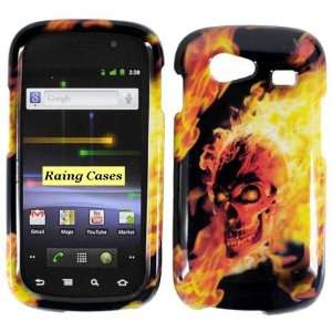   Fire Skull Designer Hard Case Proctor Cover Cell Phones & Accessories
