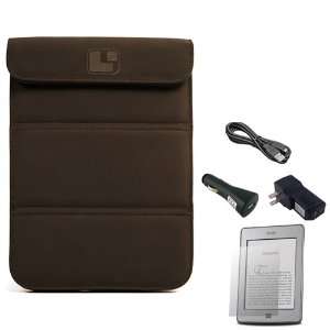  Smart Glove   Brown Premium Durable Leather Cover Sleeve 