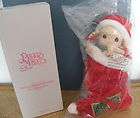 Precious Moments Christmas Stocking Doll Christmas Eve 1998 Doll 
