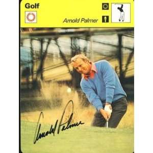  Arnold Palmer 1978 Hand Signed Golf Card Psa Dna: Sports 