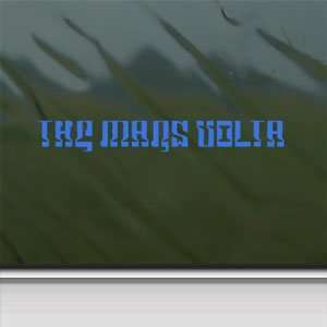  The Mars Volta Blue Decal Rock Band Truck Window Blue 